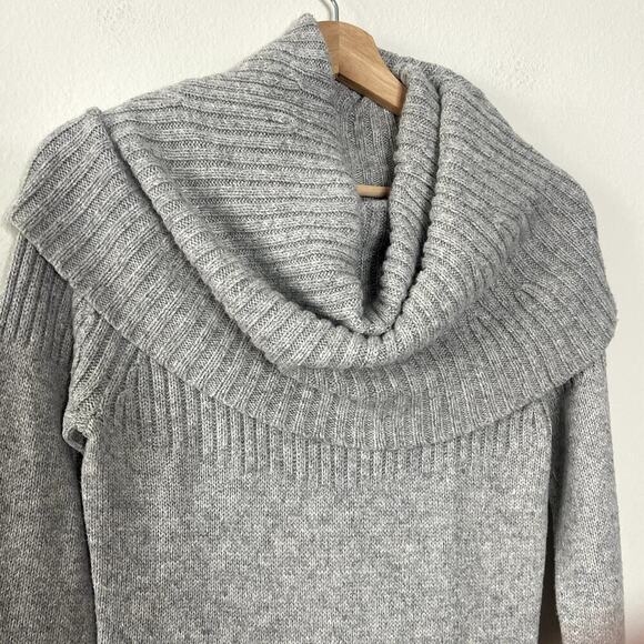 SLEEPING IN THE SNOW BY ANTHROPOLOGIE  COWL NECK RABBIT HAIR SWEATER SIZE SSIZE - Picture 6 of 10